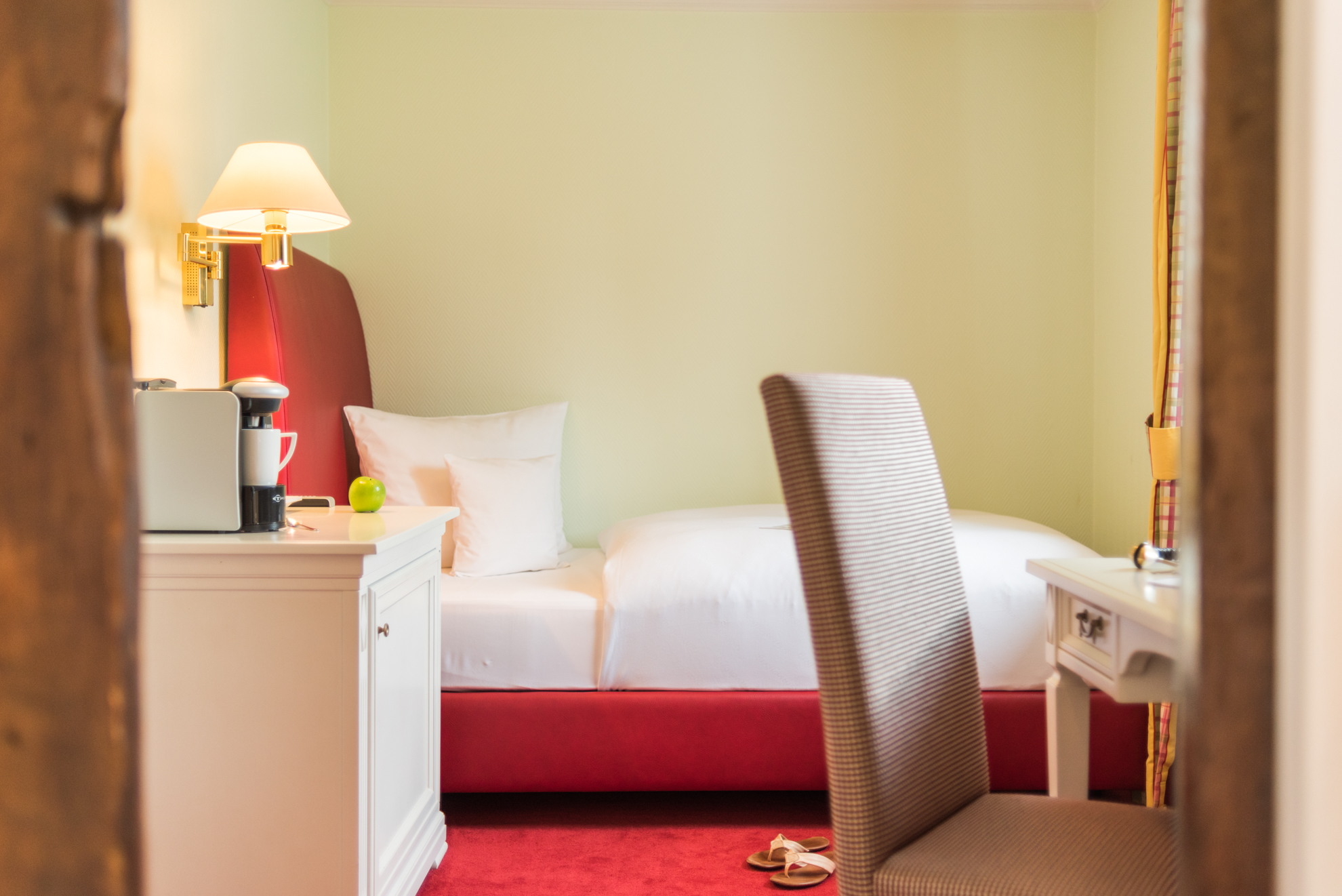 Wellnesshotel: Einzelzimmer Haupthaus - Lohmann`s Romantik Hotel Gravenberg